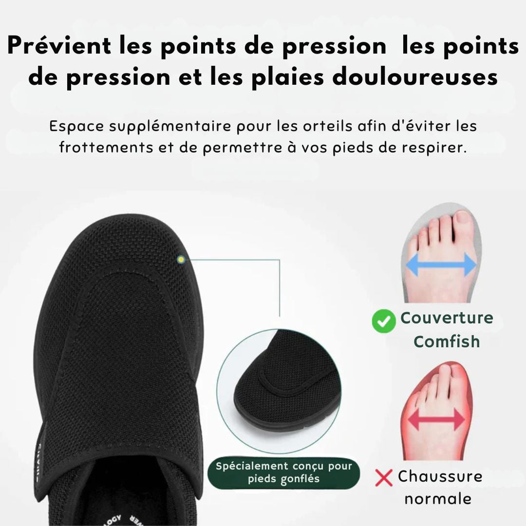 Lunessa™ | Pro Série 3 - Chaussures diabétiques (Unisexe)