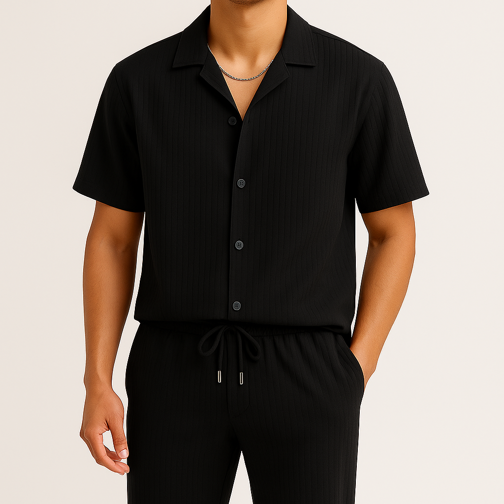 Ensemble en lin Cavari – Élégance décontractée