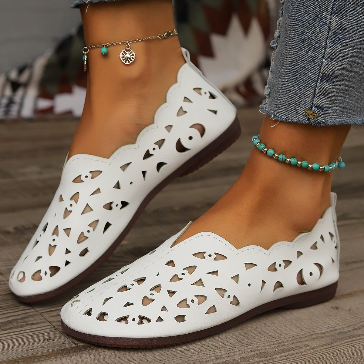 Ballerines Sage – Confort et cuir véritable